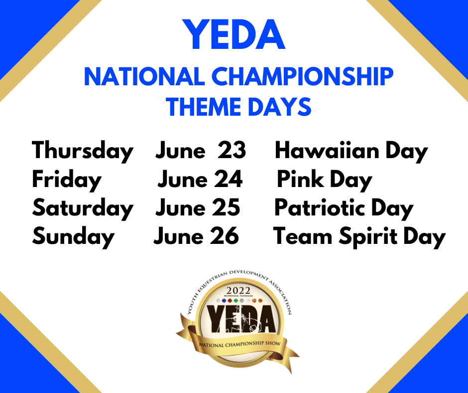 2022 YEDA Nationals Results