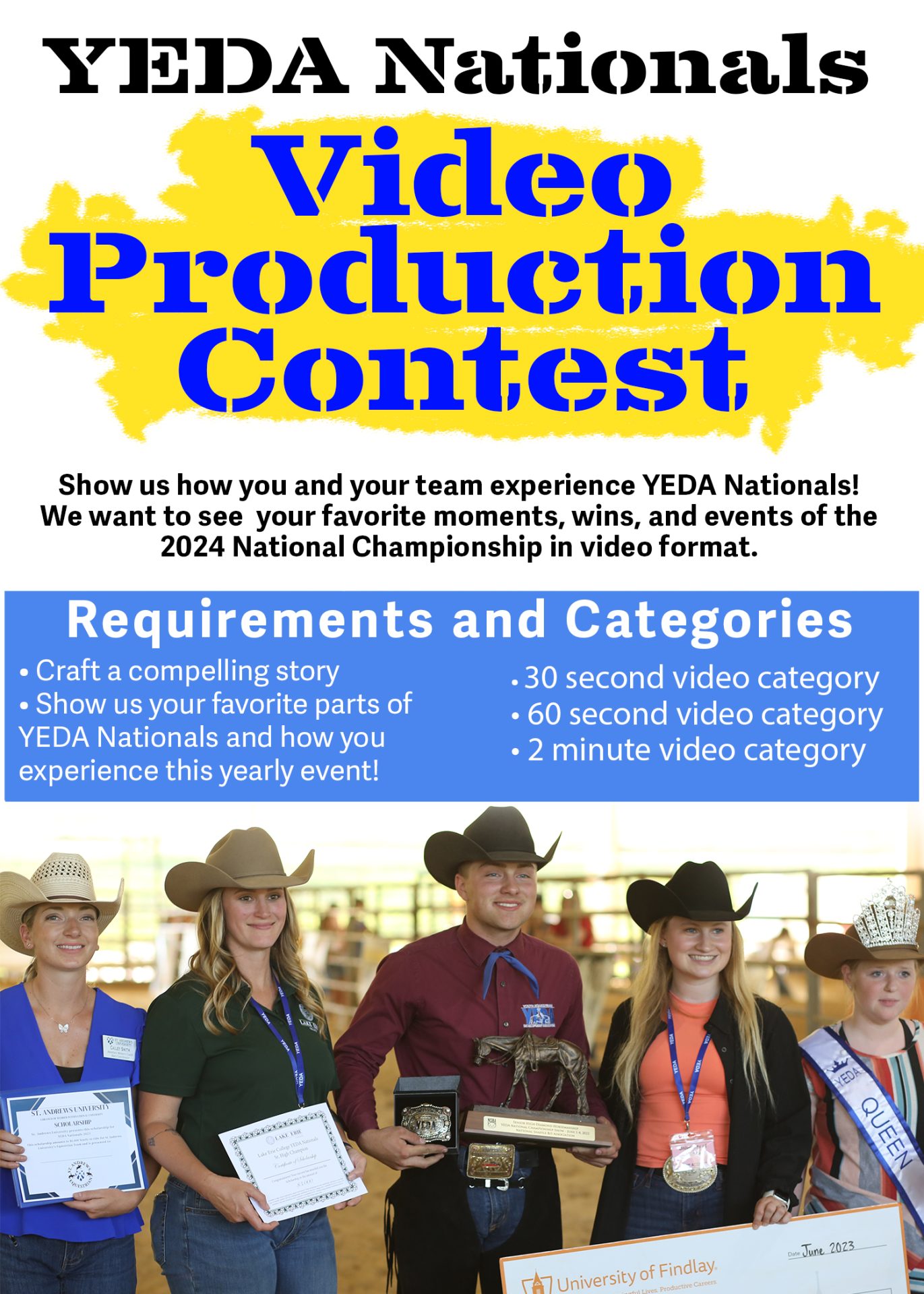 YEDA Nationals Video Production Contest Rules